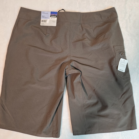 Patagonia Women's Girona Board Brown Shorts Size12 Low Rise Regular Fit New Tags - Picture 2 of 5